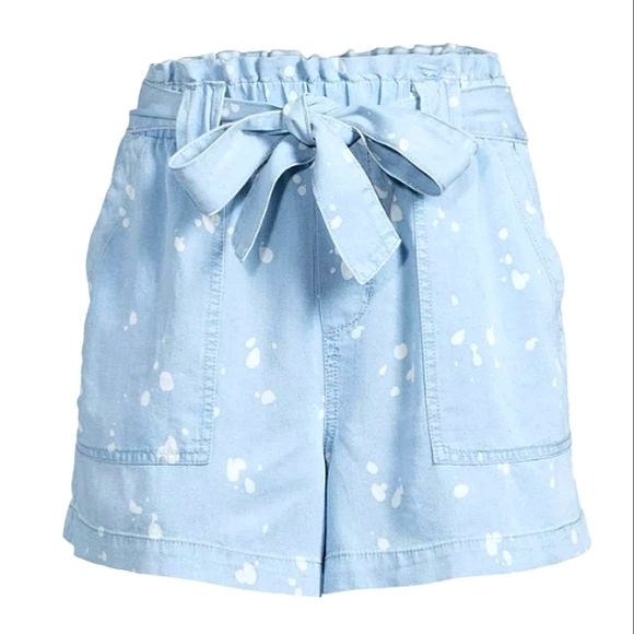 π3/$15 NWT Time and Tru Tencel Paper Bag Shorts - Picture 2 of 3